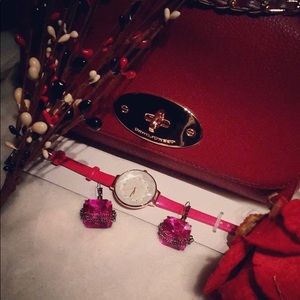 Crossbody Purse/Watch/Earrings